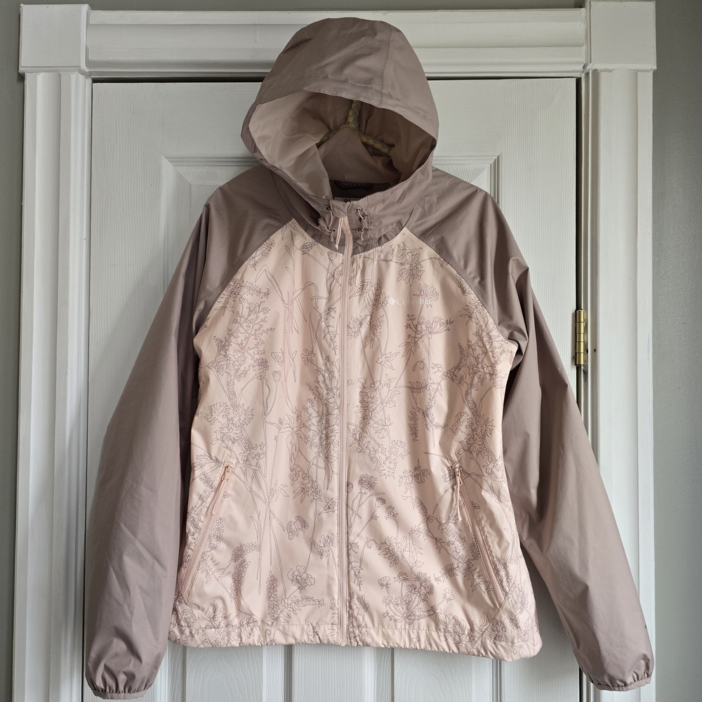 Women's Beige Hooded Jacket